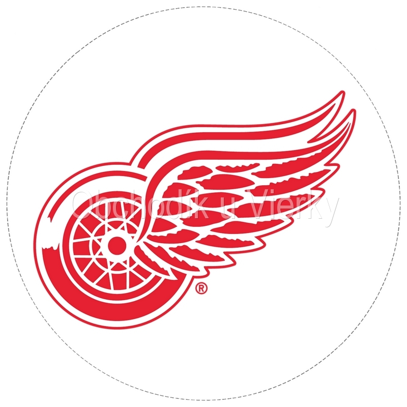 Jedlý obrázok logo Detroit Red Wings č.8061,10